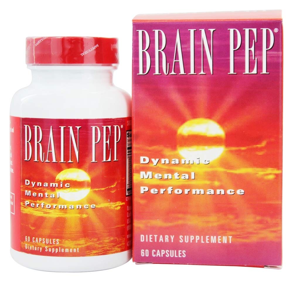 Natural Equilíbrio Pep Cérebro Suplemento Função Cérebro com Ginkgo Biloba, Kola Nut ajuda a melhorar a memória, foco e clareza mental