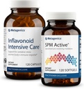 Metagenics Daily Joint Support Duo: SPM Active - 120 Softgels e Inflavonoid IC para Conforto Conjunto, Saúde Tissular e Desconforto Menor - 120 Cápsulas