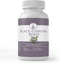 Puro Original Ingredientes Raiz de Cohosh Preto, (100 Cápsulas) Sempre Puro, Sem Aditivos ou Enchimentos, Lab verificado