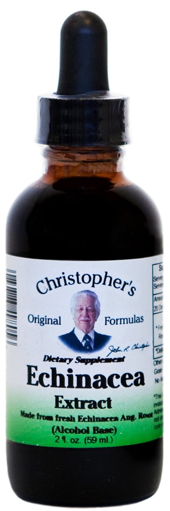 Dr. Christopher Echinacea Angustifolia Raíz Extrato de Álcool 2 onças