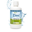 Suplemento de Zinco Líquido por Nutrinoche: Drops Líquidos Orgânicos - Alternativa de Zinco Iônico e Picolinato - 99,99% Particulas Nano Cristalinas Ultra Puras - para Adultos e Crianças - (32 onças)