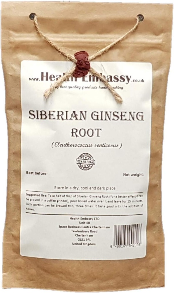 Embaixada de Saúde Siberiano Ginseng Root Cut Tea