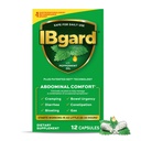 IBgard Gut Health Supplement, Peppermint Oil Cápsulas para Conforto Abdominal, 12 Cápsulas