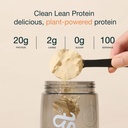 Nuzest - Pó de proteína de ervilha - Clean Lean Protein, Premium Vegan Planta Based Protein Powder, Dairy Free, Gluten Free, GMO Free, Shake de proteína, Chocolate rico, 100 Servings, 5.5 lb