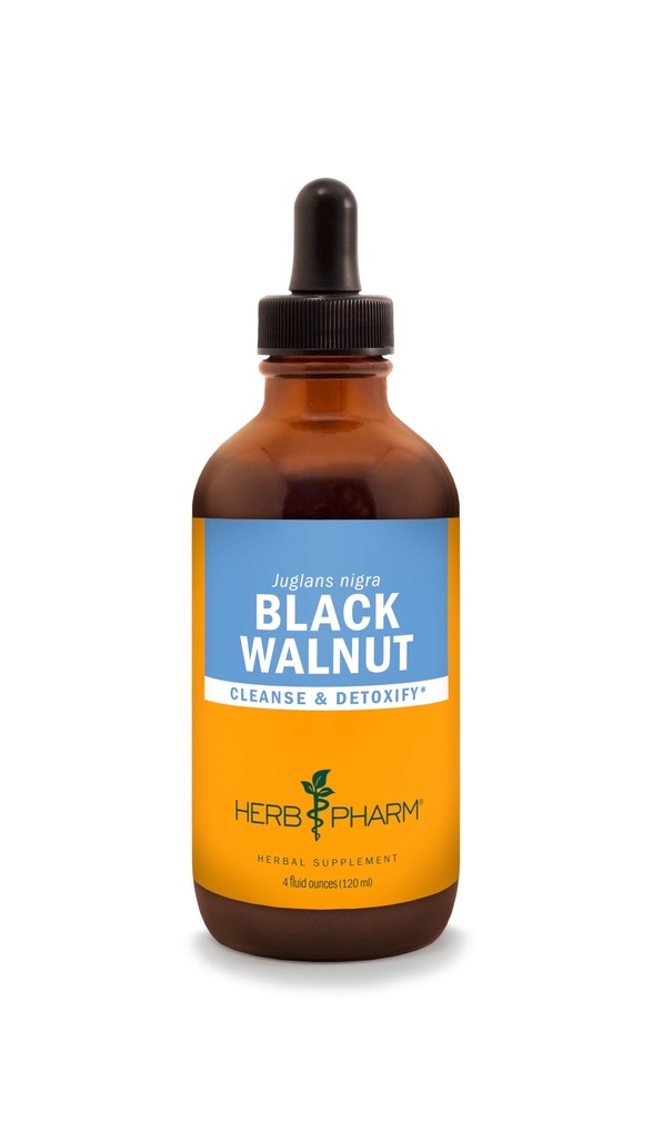 Herb Pharm Black Walnut Extract líquido para limpeza e desintoxicação - 4 onça