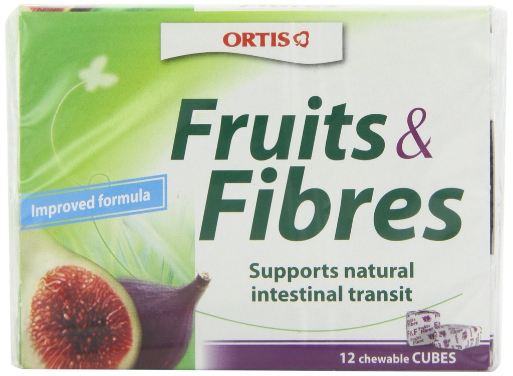 Ortis - Saúde Digestiva - Frutas e Fibras - Fácil - 120g