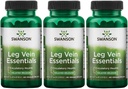 Swanson Leg Vein Essentials - Libertação Atrasada - 60 Cápsulas Veg (3 Embalagem)