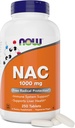 Agora NAC, 1000 mg, 250 comprimidos, Vegetariano e Vegan, Não-GMO