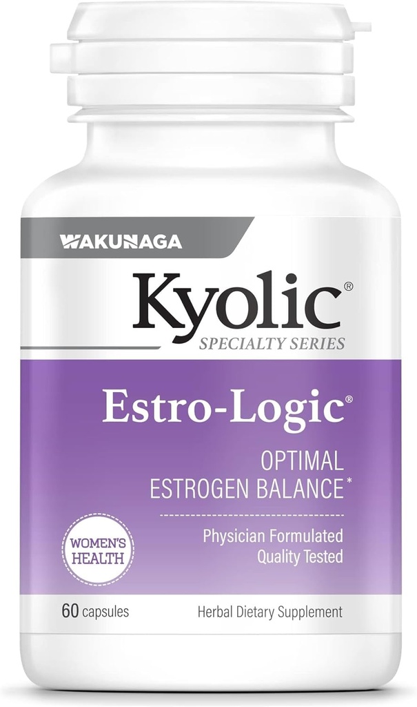 Kyolic Specialty Series Estro-Logic, para Equilíbrio Estrogênico Optimal