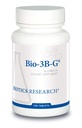 Biotics Research Bio-3B-G Vitamina B Complexo, Suplemento Complexo Vitamina B para estresse, energia e saúde adrenal Suplemento sem glúten 180 comprimidos