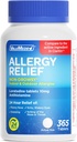 ValuMeds Loratadine 10mg Non-Drowsy 24 horas Alergia Alívio Interior e Exterior □ Todos os dias Anti-histamínico Alergia / Sinus comprimidos para Nariz Runny, Espirros, Comichão, Olhos Aguados