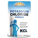 Fonte Nutrição Pó de Cloreto de Potássio - Suporta Níveis de Hidratação e Fluido, Substituto de Sal de Mesa, Excelente Fonte de Potássio - Suplemento KCL (8 onças.)