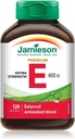 Jamieson Balance E 400UI 120 Cápsulas com tocoferóis mistos Previne o envelhecimento prematuro de células