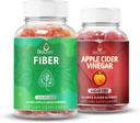 BeLive Digestion Bundle Fibra e Apple Cider Vinagre para suporte digestivo e saúde geral Gut