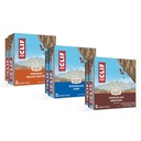 CLIF BAR - Barras de Proteínas Energéticas - Pacote Variety - 3 Sabores - Feito com Aveia Orgânica - Barras de Energia - Não-GMO - (30 Pack)