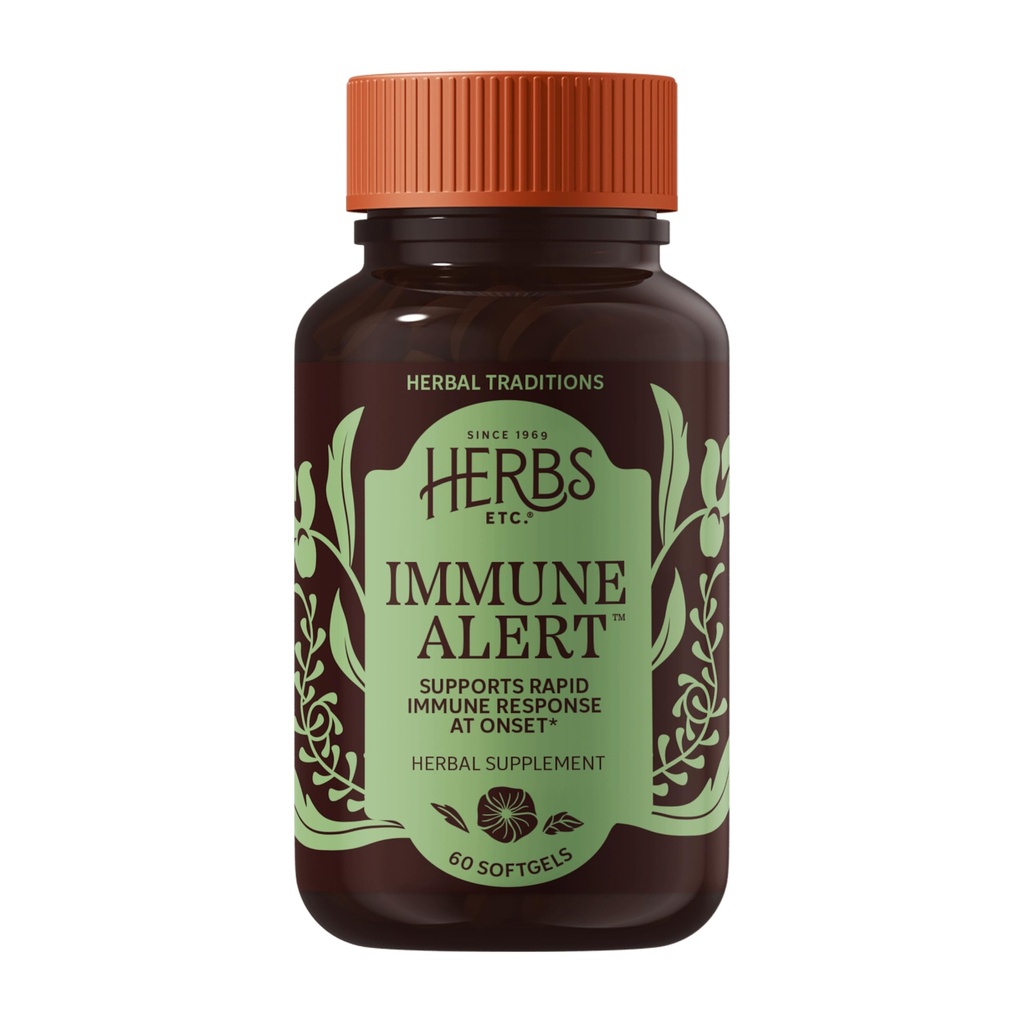 Herbs Etc. Alerta imunológico 60 CT. Softgels