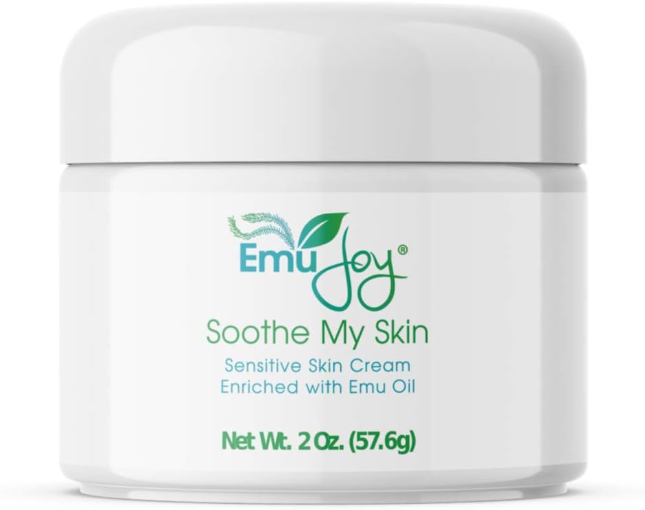 Aliviar o meu creme de pele para a pele sensível - meia recheios. Eczema Creme Psoríase Dermatite Atópica Lichen Sclerosus. Óleo emu com apenas ingredientes naturais