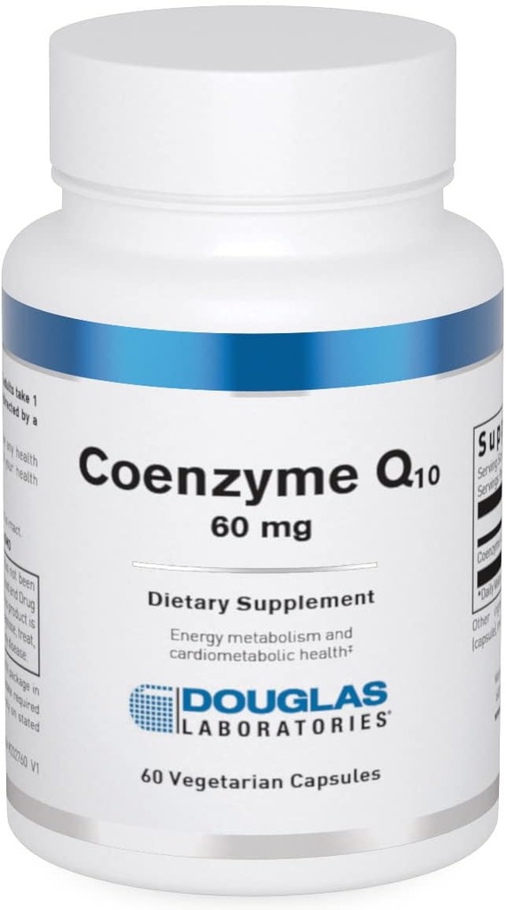 Douglas Laboratories Coenzyme Q-10 60mg □ Antioxidante e Apoio Energético