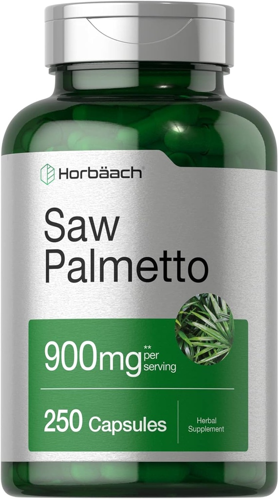 Horbäach Saw Palmetto Extract 900mg 250 Cápsulas