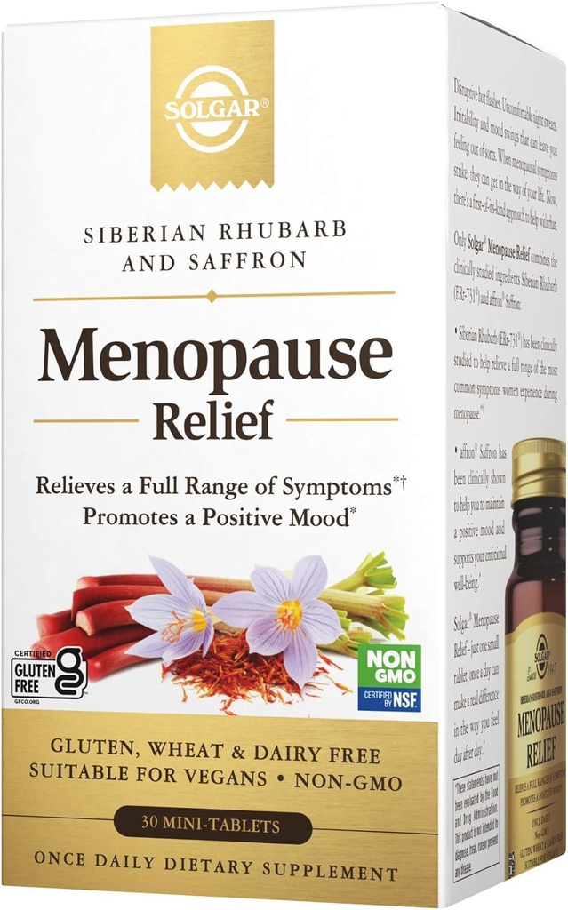 Solgar Menopause Relief - 30 Comprimido