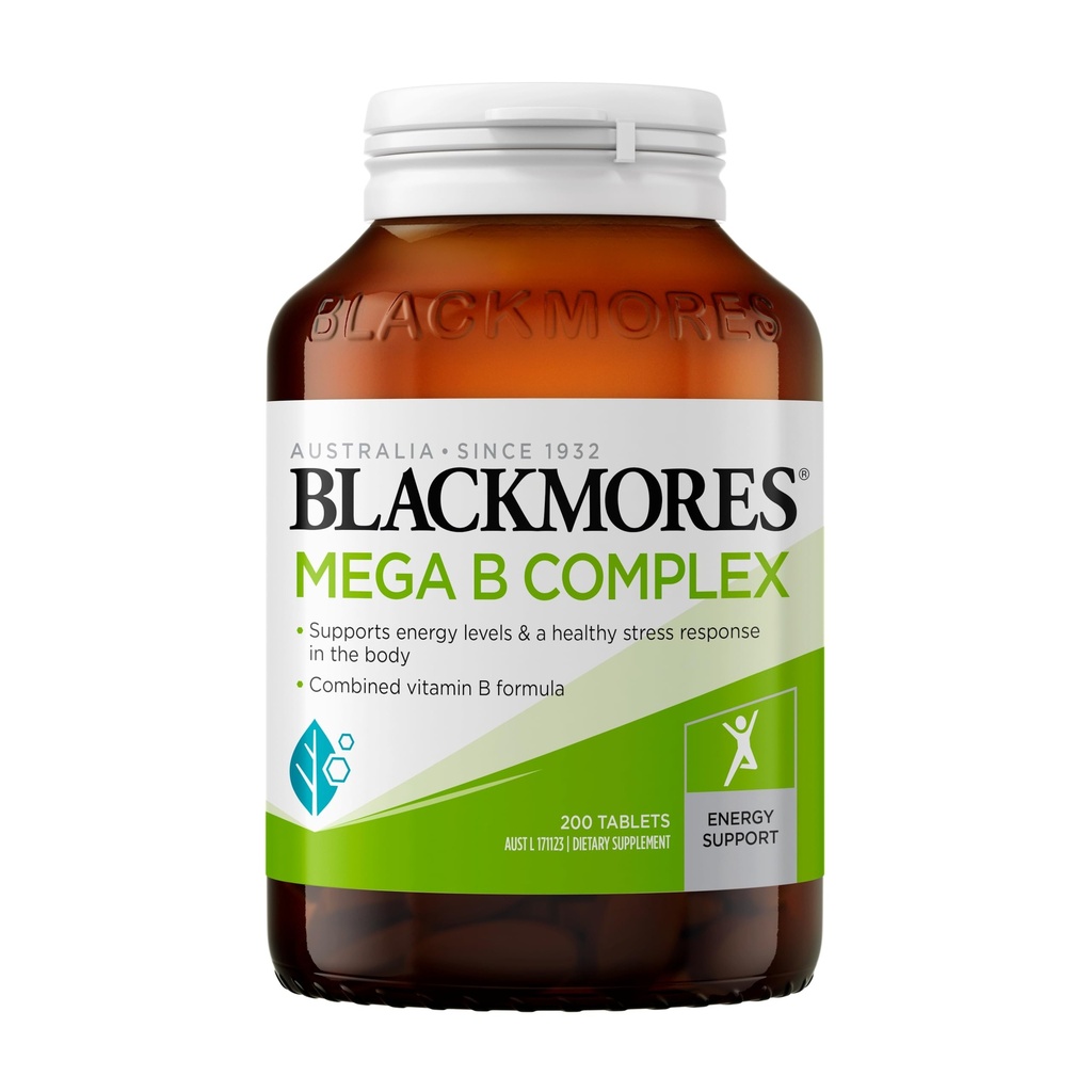 Blackmores Mega B Complexo 200 abas