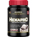 ALLMAX HEXAPRO, Cookies & Creme - 2 lb - 25 gramas de proteína por serviço - 8 horas de liberação mantida - açúcar zero - 21 Servings