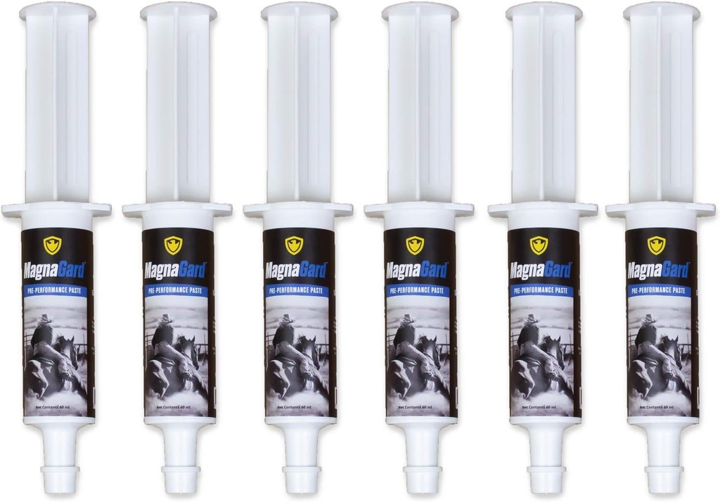 Colar calmante de pré-performance para cavalos - todo o suporte gástrico natural por Equine de águia (6 Pack)