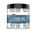 Elementos nascidos na Terra L-Lysine HCL 200 Cápsulas, Puras e Sem Diluição, Sem Aditivos