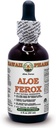 Extrato líquido sem álcool, Aloé (Aloe Ferox) Glicerite de folha seca Suplemento de ervas 2 onças