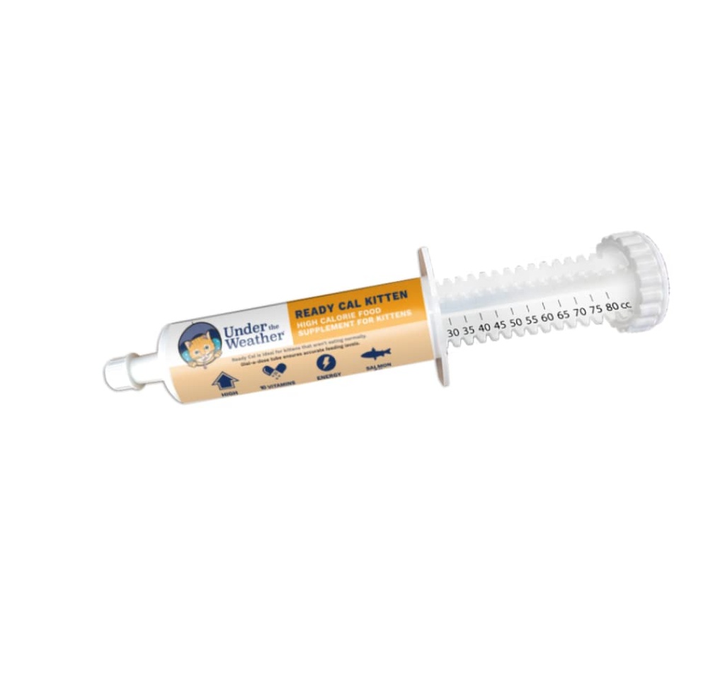 Sob o tempo animal de estimação pronto Cal para kitten alta caloria Pet Nutricional Suplemento para ganho de peso e manutenção de peso saudável 10 vitaminas, 7 minerais, ácidos gordos Omega e carboidratos