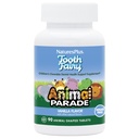 Naturezas Plus Animal Parade Dente Fada Mastigação de crianças - Natural Vanilla Flavor - 90 Comprimidos em forma de animal - Suplemento de Saúde Dentária - Vegetariano, Glúten Livre - 45 Servimentos