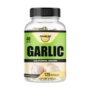 Cápsulas de Alho 2400mg - Feita com Lâmpadas de Alho Orgânico, Califórnia EUA crescido - Suplemento de suporte imune natural 40 dias