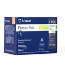 Trace Minerals Power Pak Multivitamin e Packets Multiminerais - Suporte a Eletrolítico - 1200 mg Vitamina C mais 70+ Trace Minerals - Limão Flavor - 30 Packets