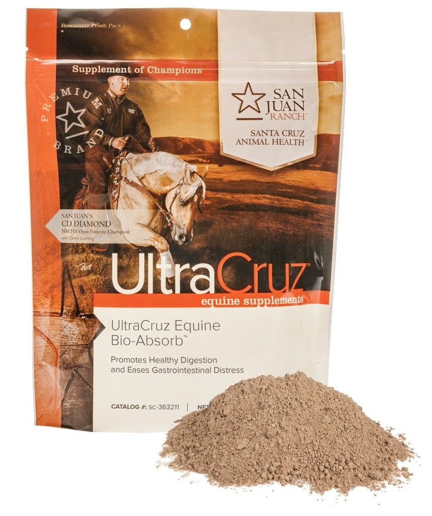 UltraCruz Equine Bio-Absorve Suplemento para Cavalos, 1 lb, Pó (4 dias de fornecimento)