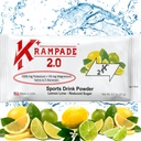 Krampade Potássio Suplemento Eletrólitos de Magnésio Pó - 50 mg Mag + 2000 mg K, >2X Mais do que água de coco