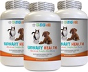 Cat ITU Support - Animais de estimação Complexo de saúde urinária - para cães e gatos - Suporte de bexiga avançada - Suplemento de cranberry para gatos - 3 garrafas (270 doces)