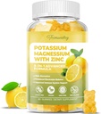 pastilhas de suplementos de potássio para adultos: Citrato de potássio 99 mg - Suplemento de magnésio de potássio para músculo, eletrolítico, energia