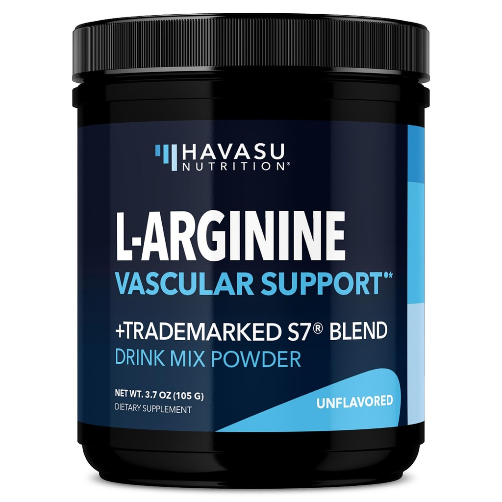 L-Arginine Pó - Suplemento de óxido nítrico para homens e mulheres com L-Citrulina e raiz de beterraba - Suporte pré e pós-treino para resistência e recuperação - Sem sabor, 1 mês de fornecimento (30 Scoops)