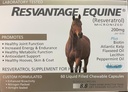 Equine Suplemento 60 Resveratrol mastigável líquido cápsulas cheias para cavalos