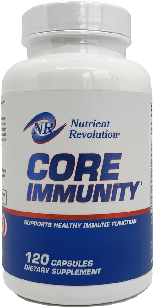 Imunidade CORE - Suplemento de Saúde Imune - Imune Imune Diary Booster & Multivitamin - Quercetin & Bromelain - Antioxidante & Proteção Radical Livre - 120 ct.