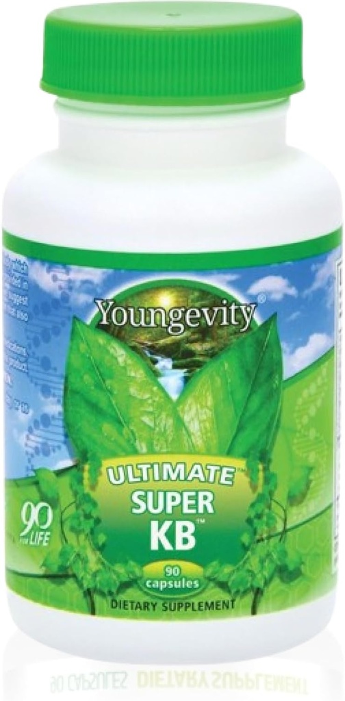Youngevity Super KB - Proprietário Suplemento de Saúde Urinário - Cranberry, Bilberry, Garra do Diabo, Cavalo & Mais - Legado antigo - 90 Cápsulas