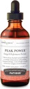 Herbalogic - Peak Power Liquid Herb Drops - Fórmula de energia natural sem estímulo para combater a fadiga adrenal e melhorar a resistência física - Contém Ginseng americano & Astragalus - 4 Fl. Oz.