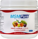 KALA SAÚDE MSMPure Fruit Punch Flakes de pó envernizado HSH – US-Made HSH para a saúde conjunta, aparência da pele, e Hair & Nail Support – 8.8 oz, Enxofre orgânico