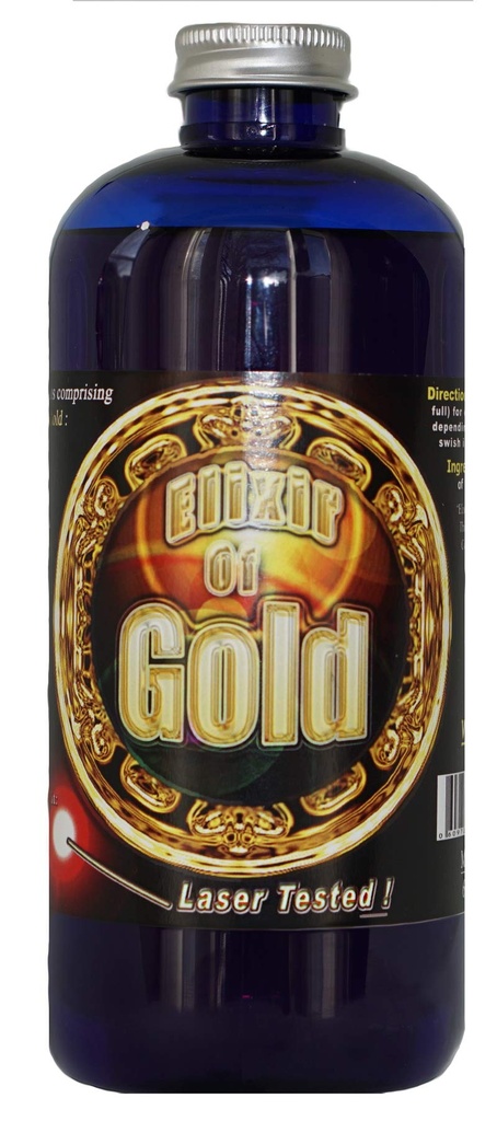 Elixir de ouro, 8 onças, 240 PPM Concentrado por Minerais de Prata Montanha (Prata de Pureza Médica, Partículas Nano mais biodisponível coloidalmente suspensas)