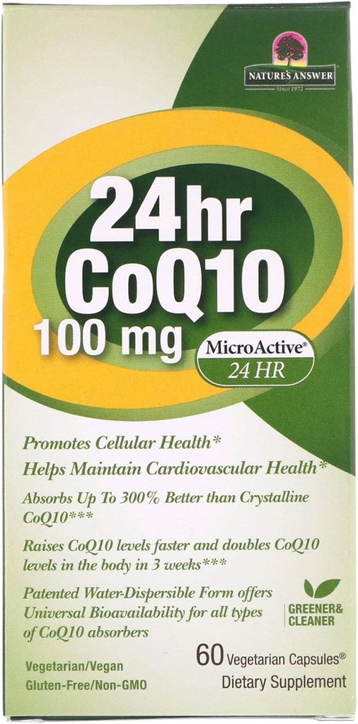 Natural Genceutic Coq10 24h 100mg