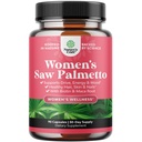 Serra de força extra Palmetto para Mulheres 500mg - DHT Blocker para Mulheres 30-Day Supply - Vitaminas para Perda de Cabelo Suplemento - Pure Saw Palmetto Extract Cápsulas com Maca Root & Biotin - 90 Cápsulas