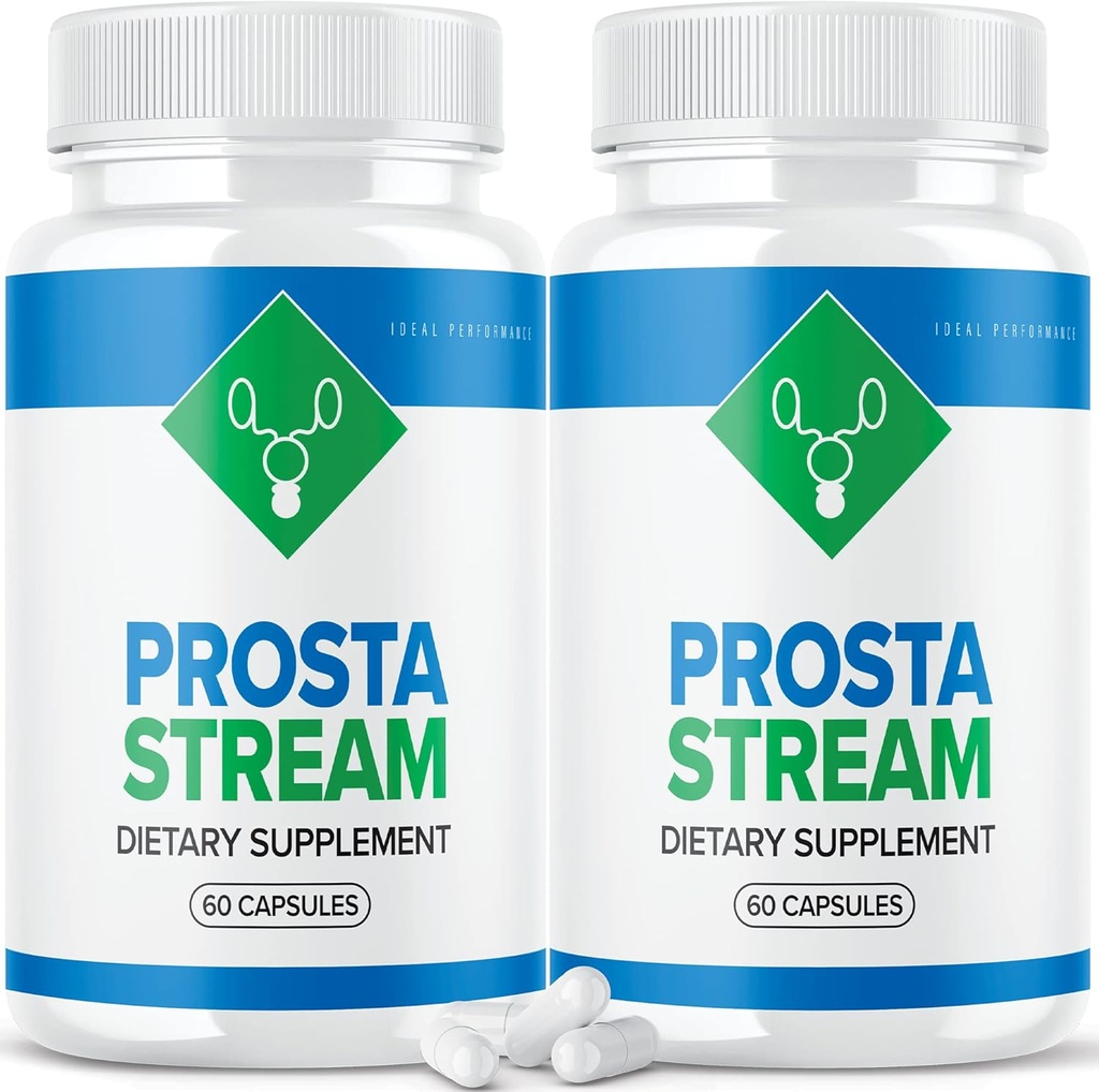 Desempenho ideal (2 Pack) Prosta Stream Prostate Supplement Prostastream Pills (120 Cápsulas)