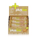 Greens+ Plusbar Protein Natural - Gluten Free Whey Protein Bar - Verdes Orgânicos - Não OGM - 12 Bares