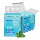NeuroGum Energia e Gum Foco (54 Count-6 Pack, Pimenta) 40mg Cafeína Natural + L-Teanina + Vitamina B12 & B6 + Xylitol