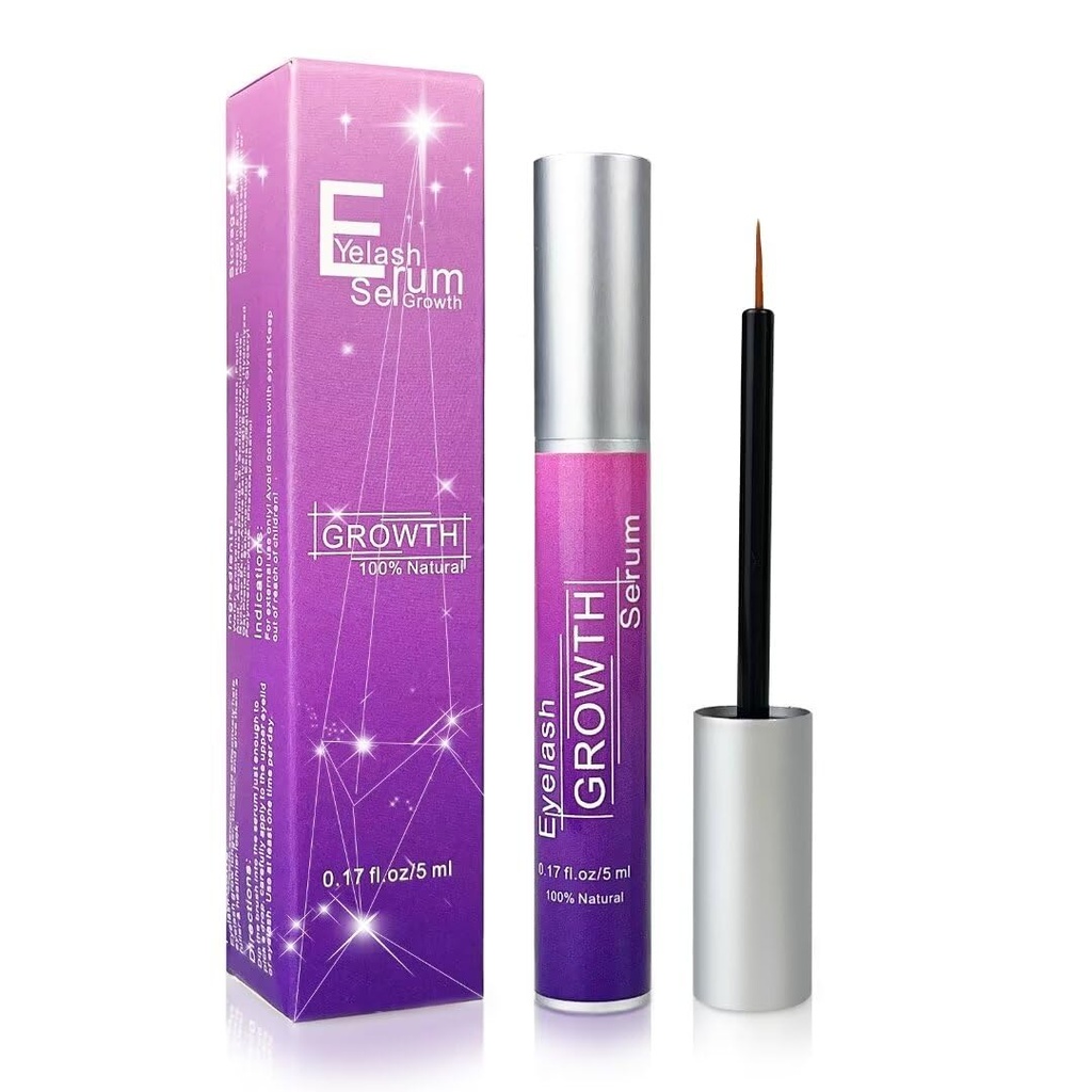 Soro de crescimento das pestanas - Soro de aumento das pestanas para Lash e Brow Natural Enhancer de pestanas Serum Espessura e alongamento de rímel Lash Serum para crescimento das pestanas